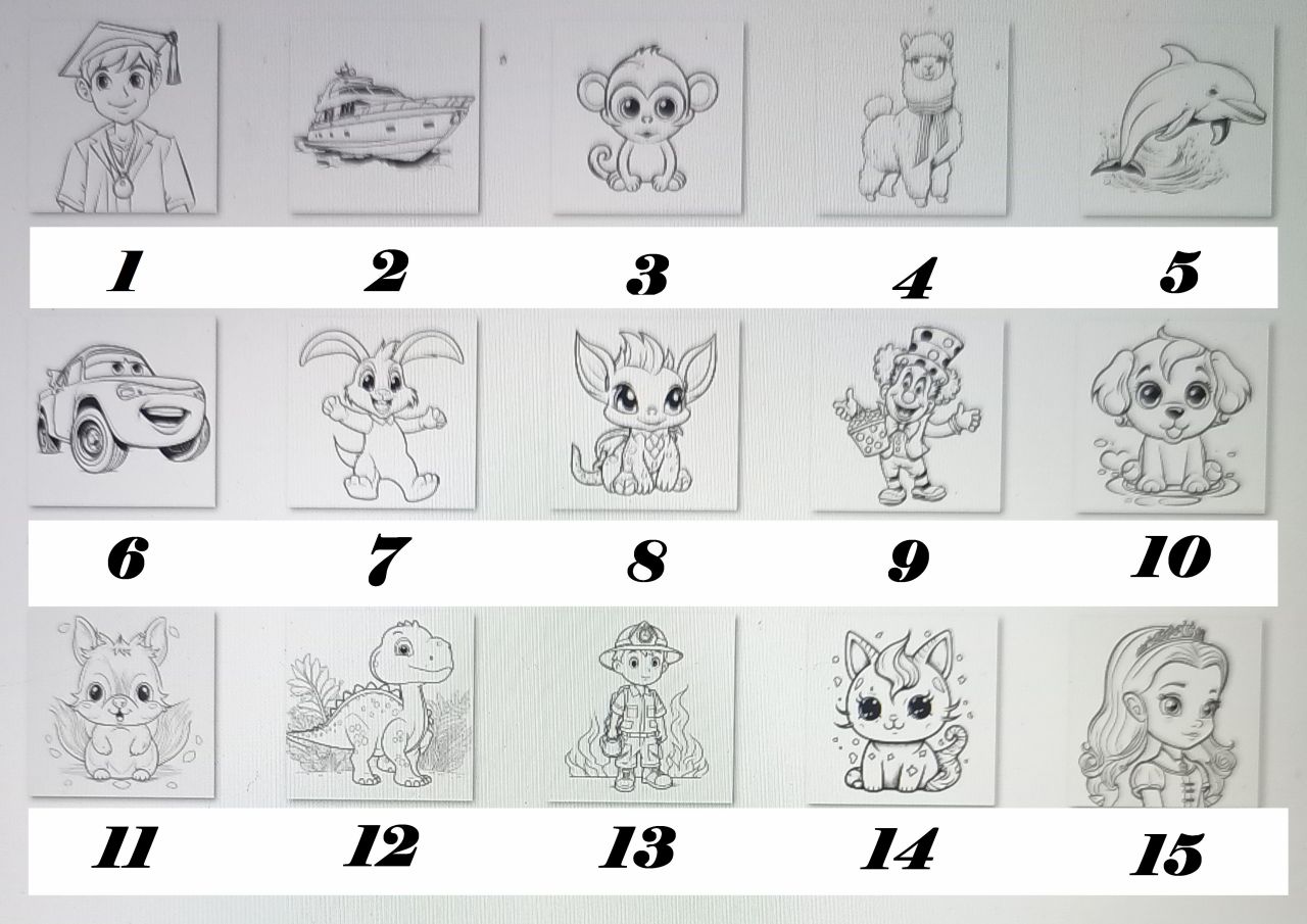 Wunschmotive für Brotbrett