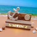 Deko aus Raysin mit Holz und Moin
