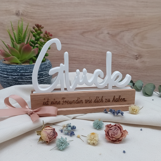 Glück Geschenk