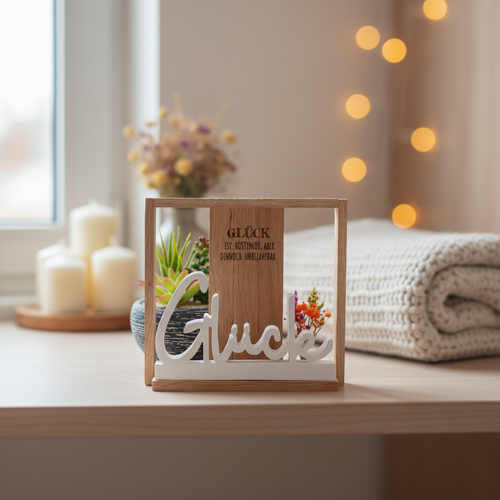 Deko Glück – Lifestyle-Foto in skandinavischem Wohnambiente