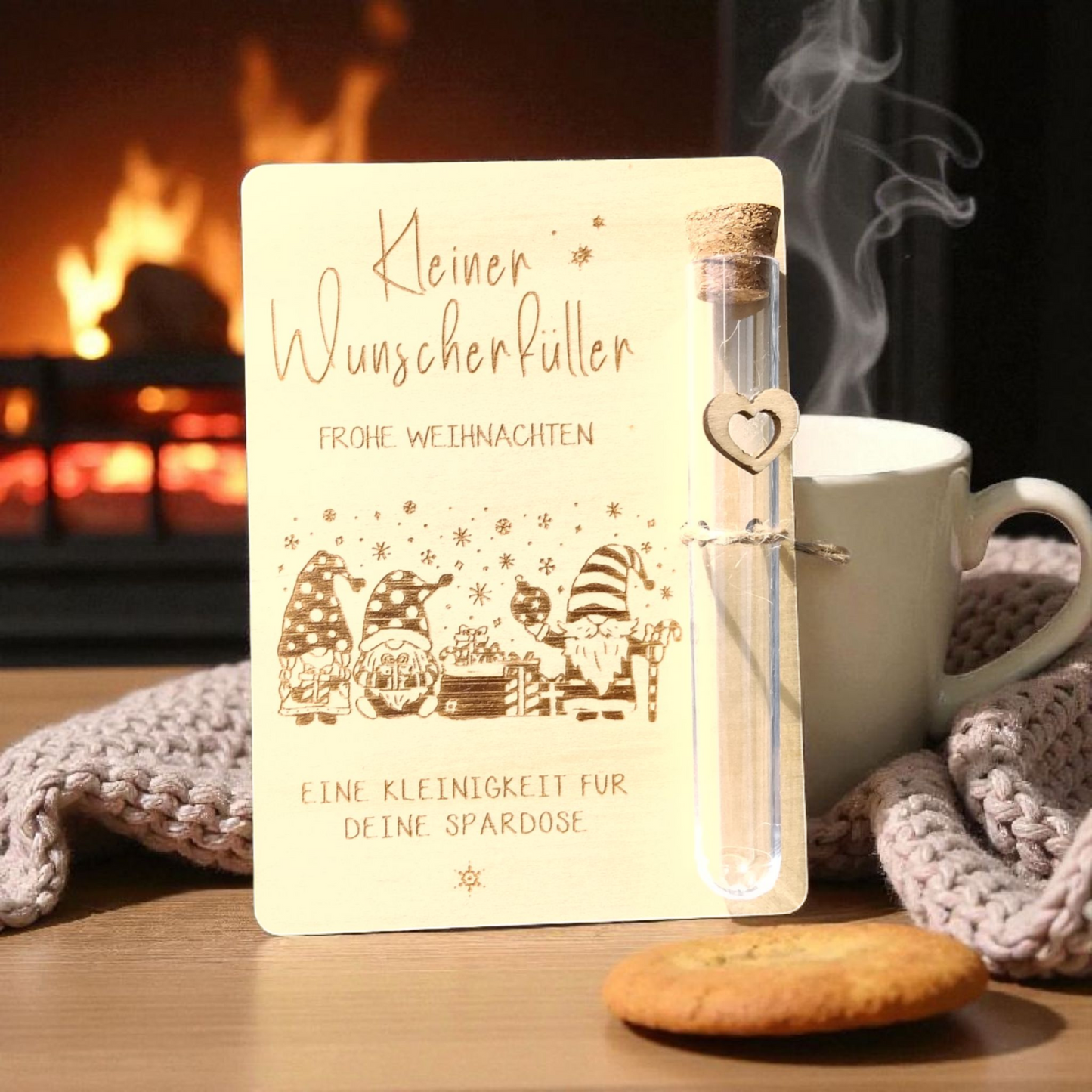 Weihnachtsgeldgeschenk aus Holz